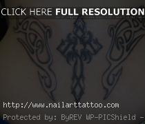 Tribal Cross Tattoos For Women