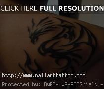 Tribal Dragon Tattoos For Men