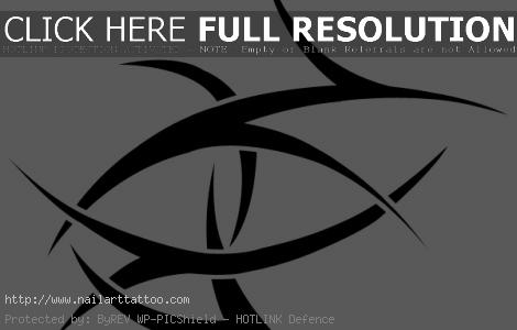 Tribal Eye Tattoos Designs