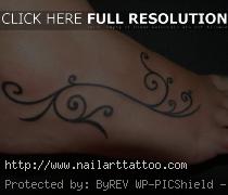 Tribal Foot Tattoos Designs