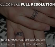 Wedding Band Tattoos Designs