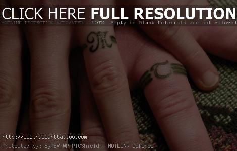 Wedding Band Tattoos For Men