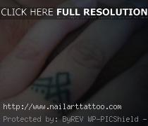 Wedding Ring Tattoos Ideas Men