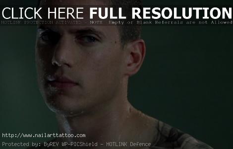 Wentworth Miller Real Tattoos