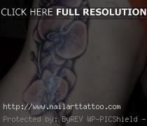 White Orchid Tattoos Designs
