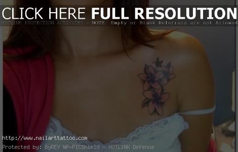 White Orchid Tattoos Designs