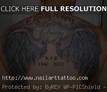 Wing Tattoos For Men On Back