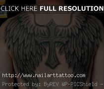 Wings On Back Tattoos