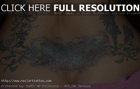 Women Lower Back Tattoos Designs
