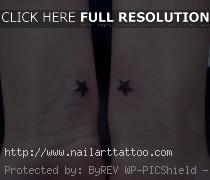 Wrist Star Tattoos Designs