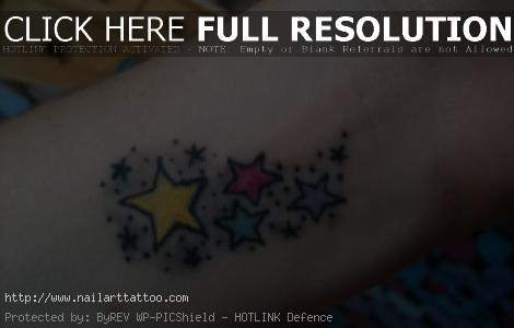 Wrist Tattoos For Girls Stars