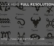 Zodiac Sign Tattoos Designs