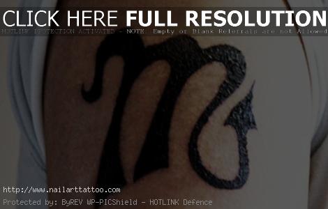 Zodiac Sign Tattoos Scorpio