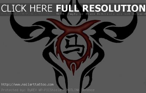 Zodiac Taurus Tattoos Designs