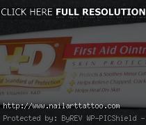 a&d ointment for tattoos