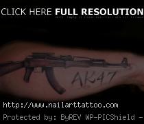 ak 47 tattoo