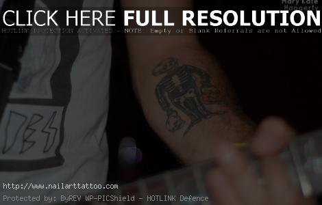 alex gaskarth tattoos