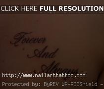 always and forever tattoo
