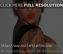 amber rose tattoo