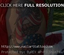 american flag sleeve tattoo