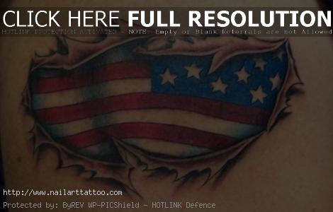 american flag tattoo