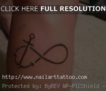 anchor infinity tattoo