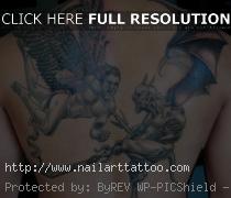 angel devil tattoo