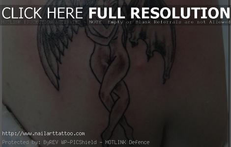 angel tattoo design