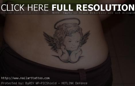 angel tattoos for girls