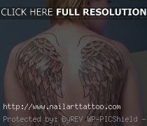 angel tattoos for women