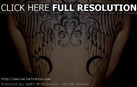 angel wings tattoos