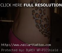 animal print tattoo