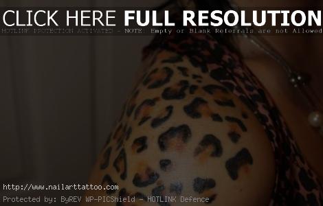 animal print tattoos