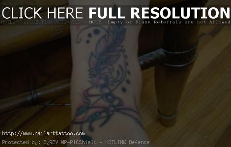 ankle bracelet tattoos