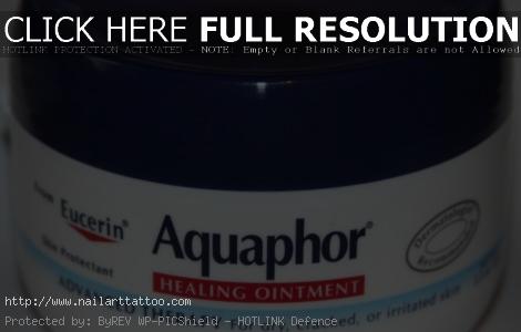 aquaphor for tattoos