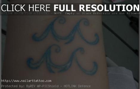 aquarius tattoo designs for girls