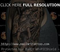 archangel michael tattoo drawing