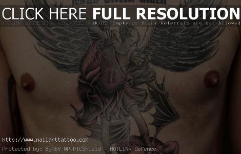 archangel michael tattoo pictures