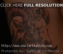 Aries zodiac tattoos for men