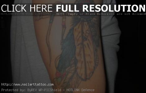 native american armband tattoos