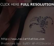 Scorpio zodiac tattoos for men