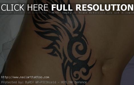 Tribal angel wings tattoos for men