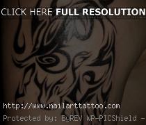 tribal aries tattoos for men