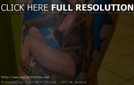 World war 2 tattoos pin up girls