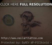 2 baby angels tattoos