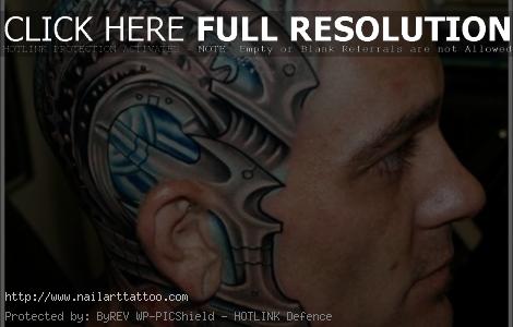 3d biomechanical tattoo designs