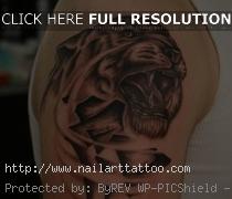 3d black panther tattoos
