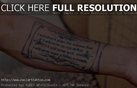 army ranger tattoo policy