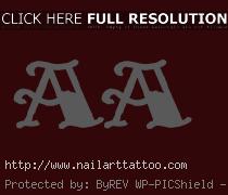 art deco tattoo font