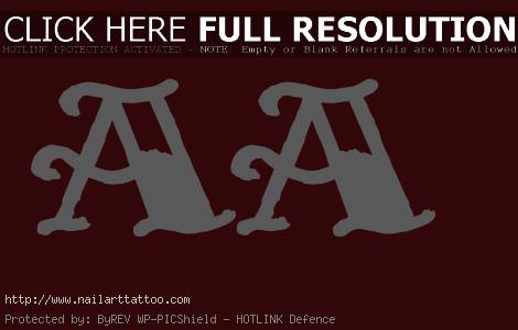 art deco tattoo font